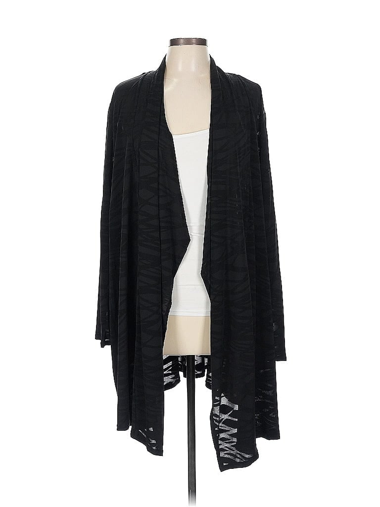 Pre-owned Calvin Klein Kimono In Black