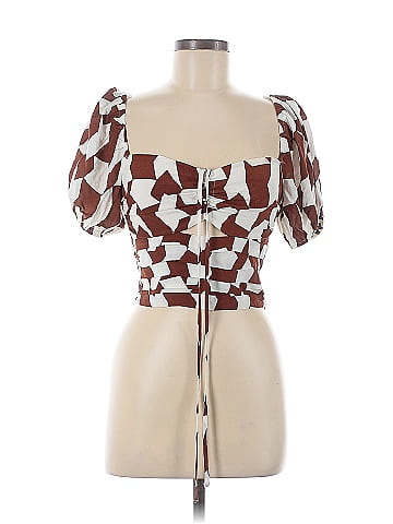 ASTR The Label Short Sleeve Blouse (view 1)