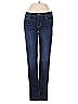 Soho JEANS NEW YORK & COMPANY Hearts Blue Jeans Size 2 - photo 1