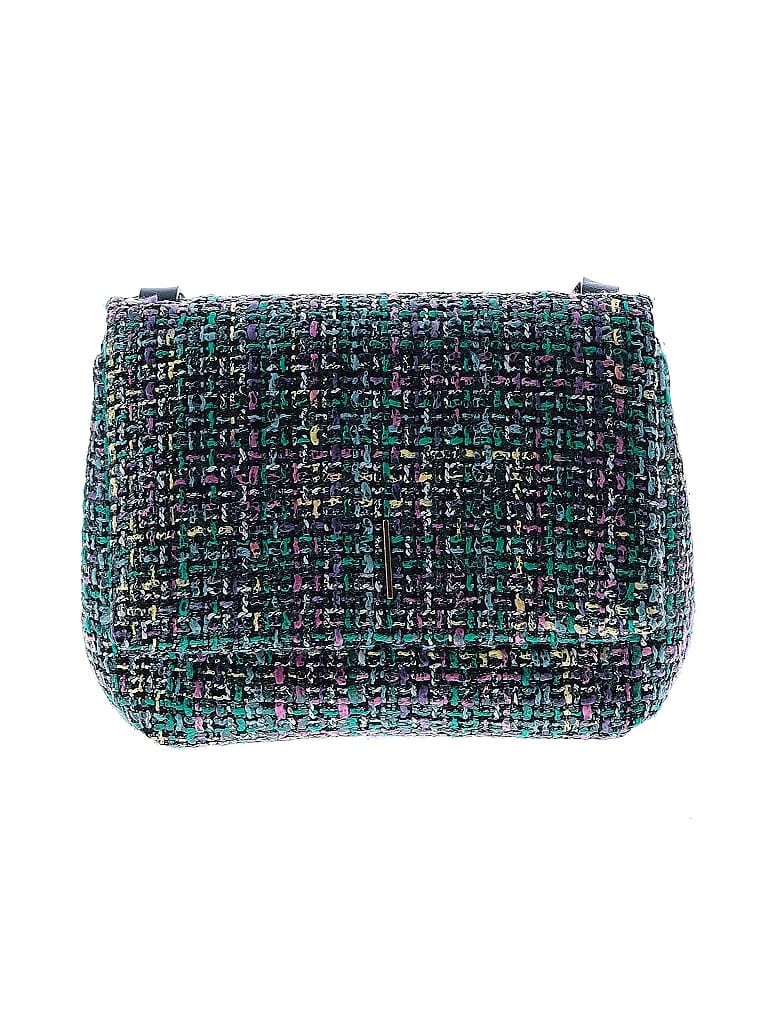 Martha Rey Tweed Green Teal Shoulder Bag One size - photo 1