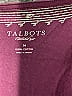 Talbots 100% Cotton Burgundy 3/4 Sleeve T-Shirt Size M - photo 7
