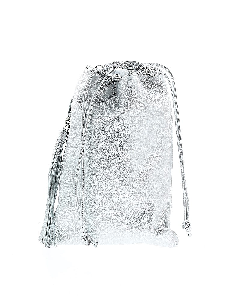 Assorted Brands Metallic Silver Bucket Bag One size - photo 1