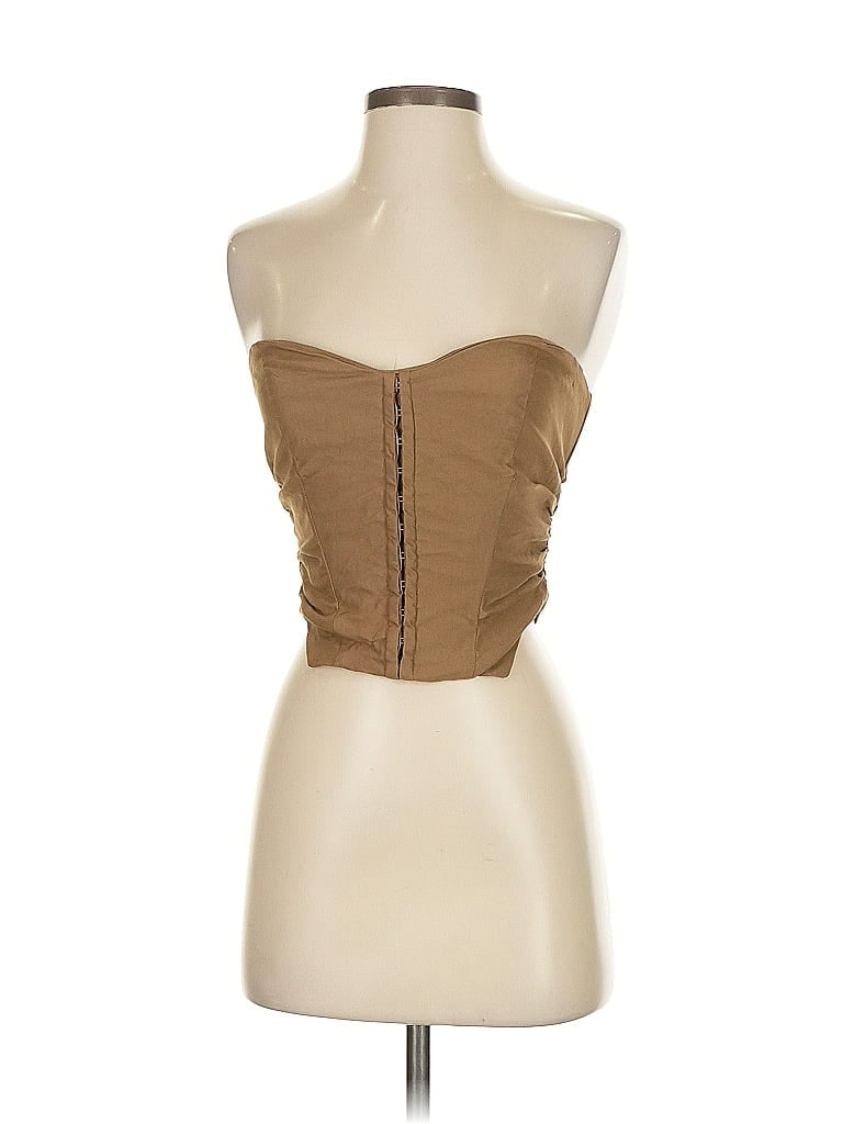 White Fox Tan Tube Top Size S - photo 1