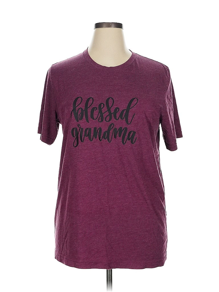 Bella + Canvas Burgundy Short Sleeve T-Shirt Size XL - photo 1
