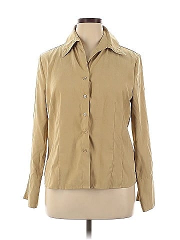 Worthington Long Sleeve Blouse (view 1)