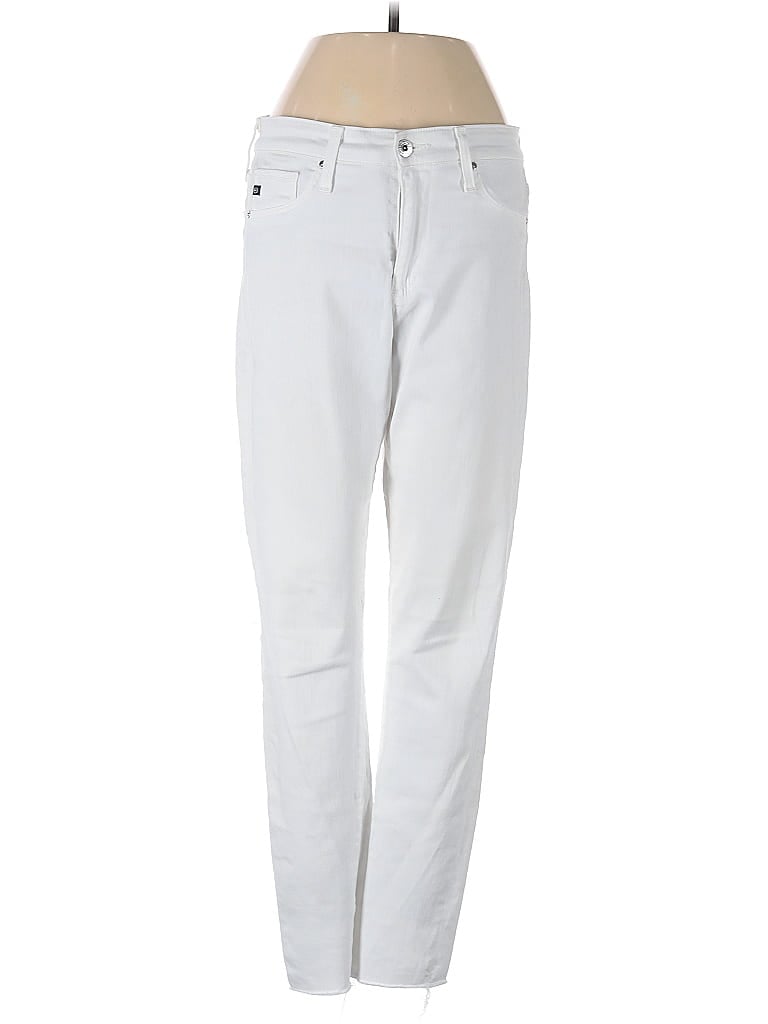 Pre-owned Adriano Goldschmied Jeans In White
