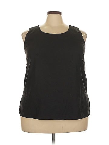 ELOQUII Sleeveless Blouse (view 1)