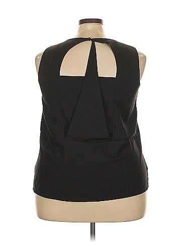 ELOQUII Sleeveless Blouse (view 2)