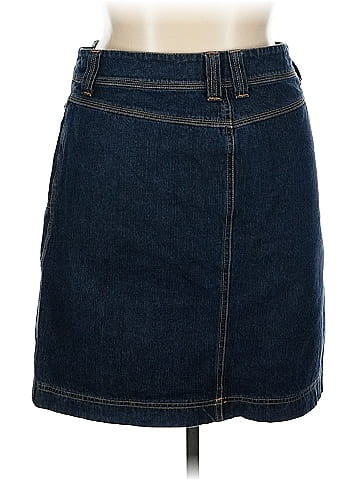 New York & Company Denim Skirt (view 2)