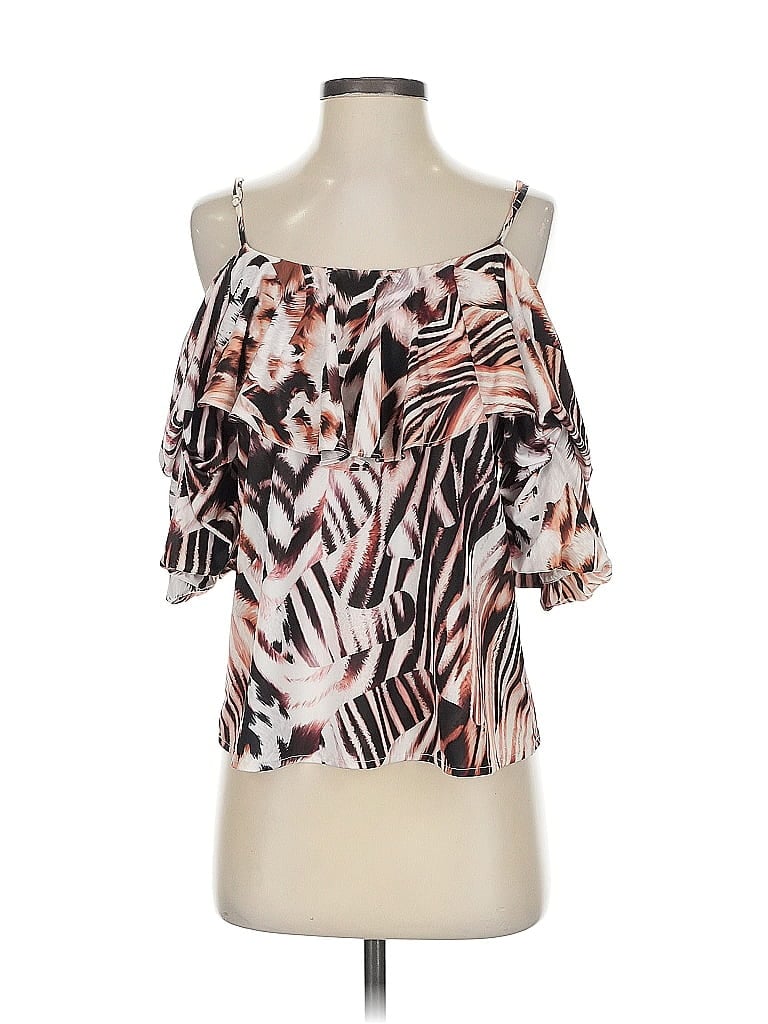 Pre-owned Boston Proper 3/4 Sleeve Blouse In Pink