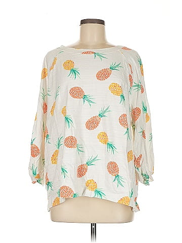 Ann Taylor LOFT 3/4 Sleeve T-Shirt (view 1)