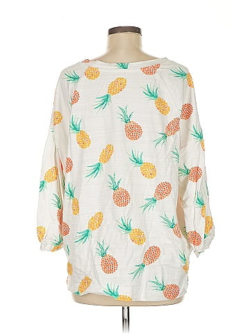 Ann Taylor LOFT 3/4 Sleeve T-Shirt (view 2)