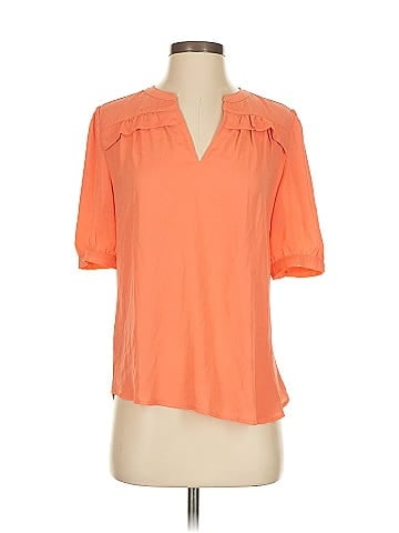Ann Taylor Factory Short Sleeve Blouse (view 1)