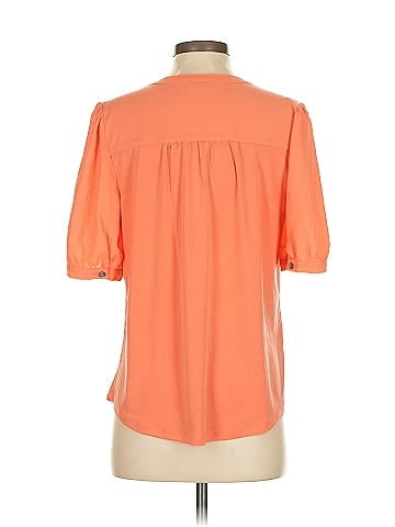 Ann Taylor Factory Short Sleeve Blouse (view 2)