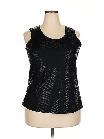 Tail Sleeveless Blouse (view 1)