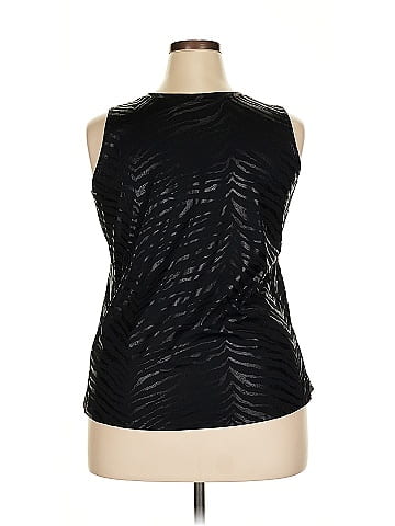 Tail Sleeveless Blouse (view 2)