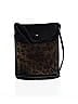 Unbranded 100% Leather Animal Print Black Leather Crossbody Bag One size - photo 1