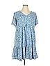 White Birch Blue Casual Dress Size 1X - photo 1