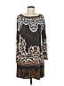 Hale Bob Paisley Brown Casual Dress Size M - photo 1