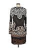 Hale Bob Paisley Brown Casual Dress Size M - photo 2
