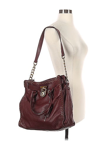 MICHAEL Michael Kors Leather Shoulder Bag (view 2)