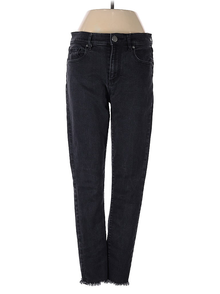 Pre-owned Ann Taylor Loft Jeans In Black