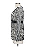 Karen Kane 100% Nylon Silver Long Sleeve Top Size L - photo 5
