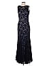 Alex Evenings Blue Cocktail Dress Size 6 - photo 1