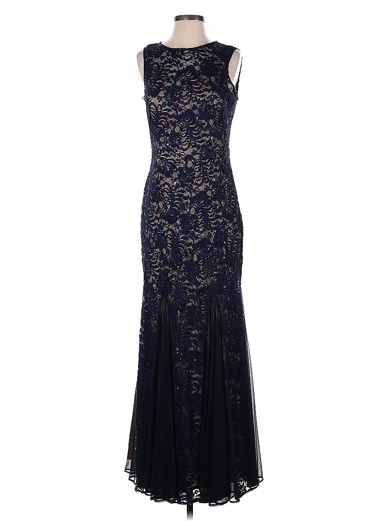 Alex Evenings Blue Cocktail Dress Size 6 - photo 1