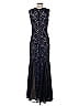 Alex Evenings Blue Cocktail Dress Size 6 - photo 2