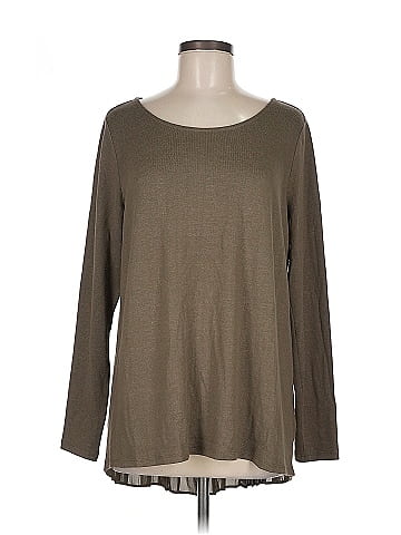 G by Giuliana Rancic Long Sleeve Top (view 1)