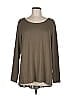 G by Giuliana Rancic Brown Long Sleeve Top Size M - photo 1
