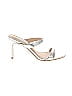 Steve Madden Metallic Silver Heels Size 9 - photo 1