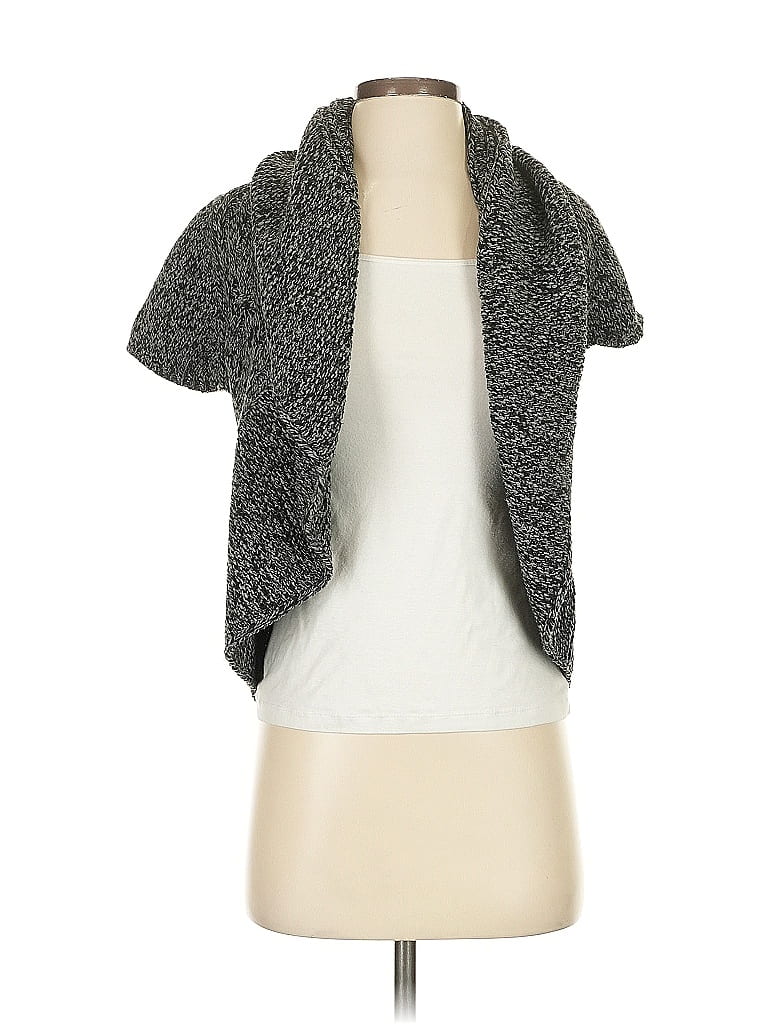 Pre-owned Express Cardigan Sweater In Gray