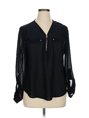 Guess Long Sleeve Blouse (view 1)