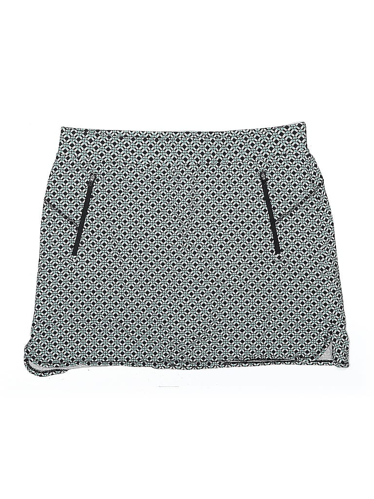 T by Talbots Graphic Gray Black Active Skort Size XL - photo 1