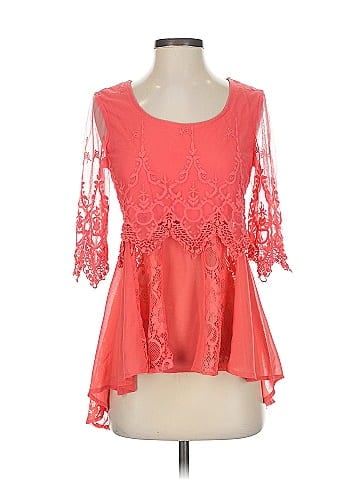 BKE Boutique 3/4 Sleeve Top (view 1)