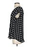 DR2 100% Polyester Black Short Sleeve Blouse Size S - photo 5
