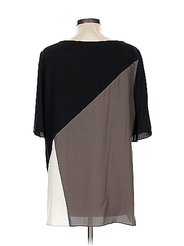 Eileen Fisher Short Sleeve Silk Top (view 2)