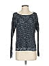 Hollister Metallic Blue Pullover Sweater Size XS - photo 1