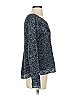 Hollister Metallic Blue Pullover Sweater Size XS - photo 4