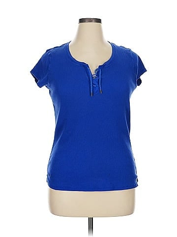 Lauren by Ralph Lauren Short Sleeve Henley (view 1)