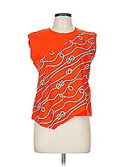 Tail Sleeveless Blouse