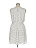 Elle 100% Polyester Polka Dots White Casual Dress Size 16 - photo 2