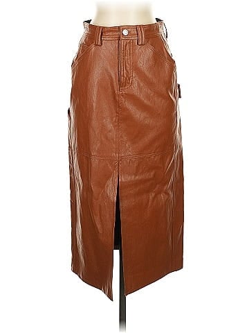 A.L.C. Faux Leather Skirt (view 1)