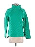 T by Talbots 100% Cotton Green Turtleneck Sweater Size XS - photo 1