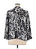 Alfred Dunner Paisley Black Blue 3/4 Sleeve Blouse Size 16 - photo 2