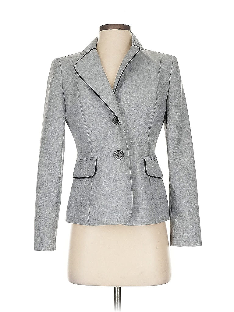 Pre-owned Le Suit Blazer Jacket In Gray