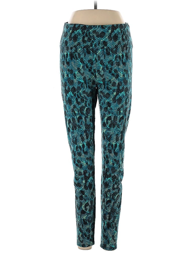 Pre-owned Soft Surroundings Leggings In Blue