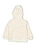 Carter's 100% Polyester Ivory Zip Up Hoodie 6-9 MO / 9 MO - photo 2